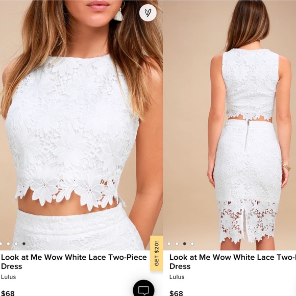 NWT Look At Me Wow Dress in White - Picture 2 of 4